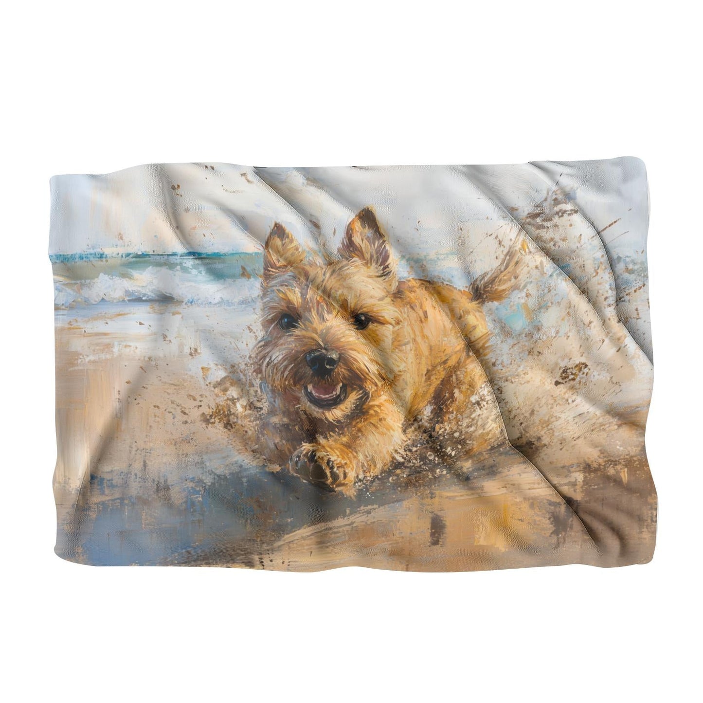 Terrier's Beach Adventure Blanket