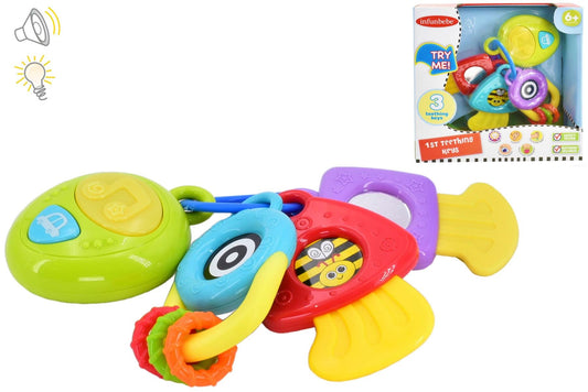 My 1st Teething Keys Soothing Baby Sensory Toy
