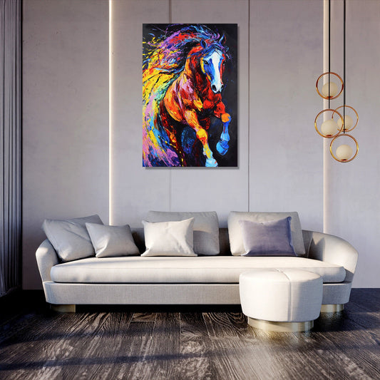 Horse Majesty Canvas