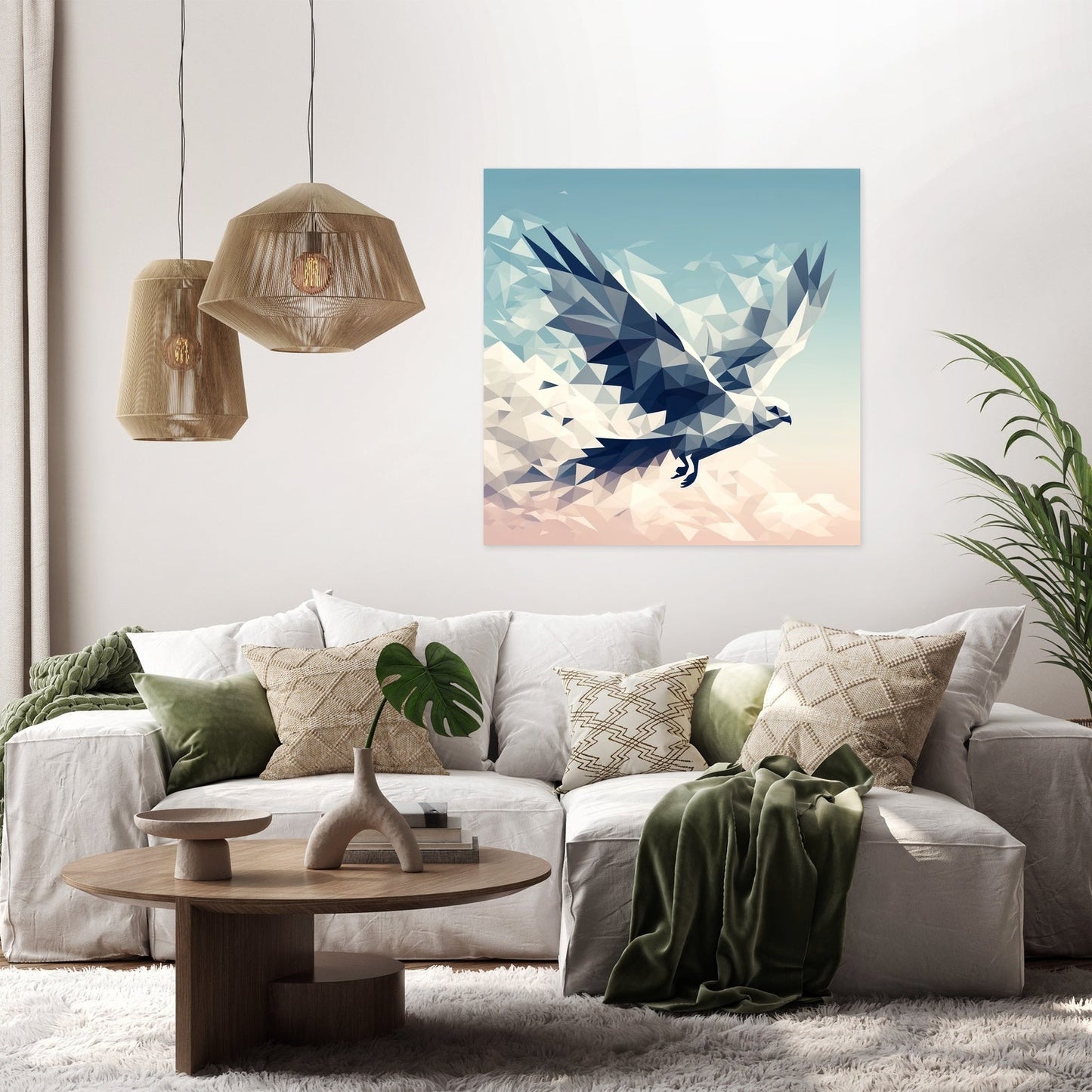 Flight in Geometry Canvas