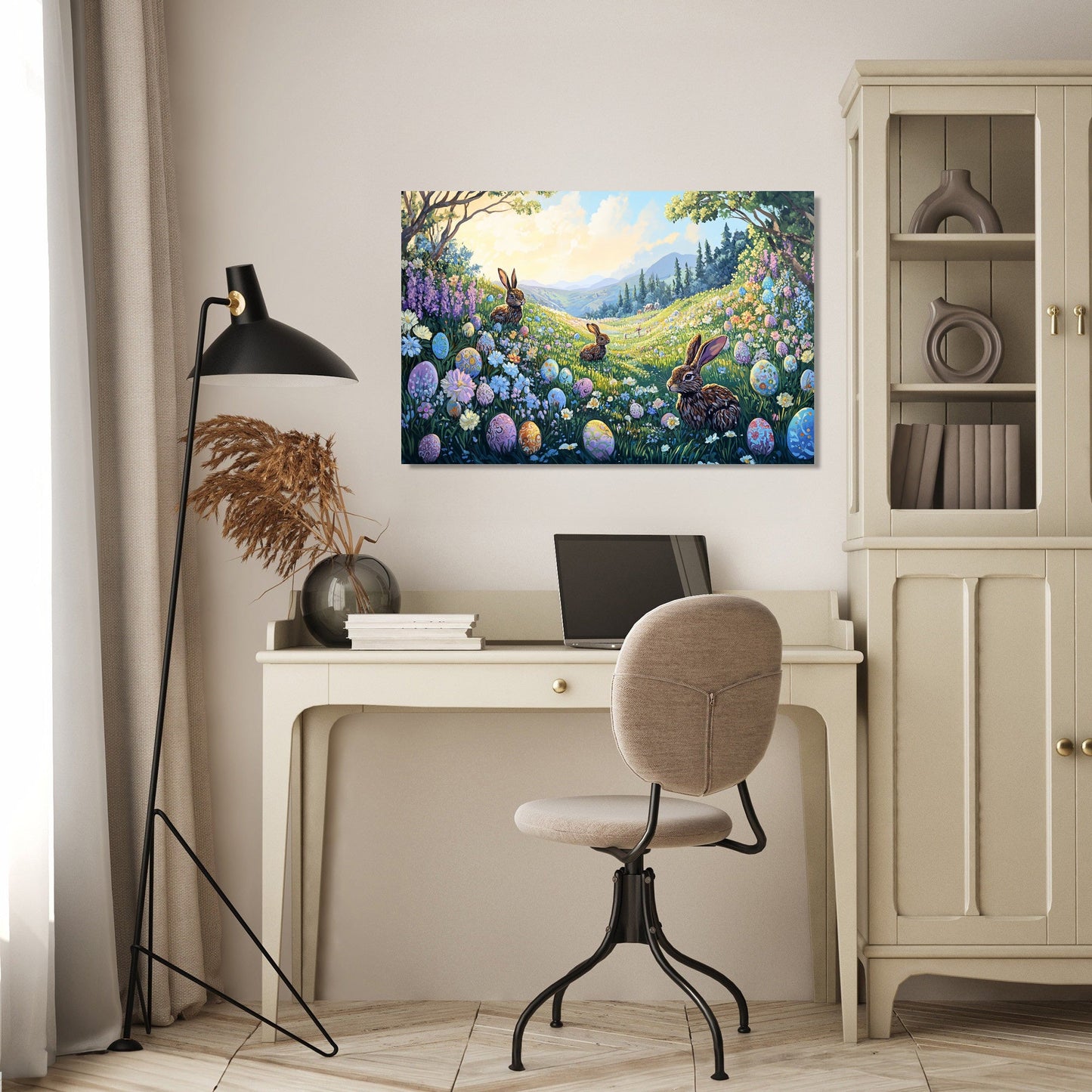 Easter Meadow Canvas