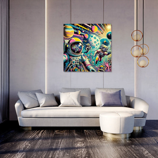 Cosmic Pop Odyssey Canvas