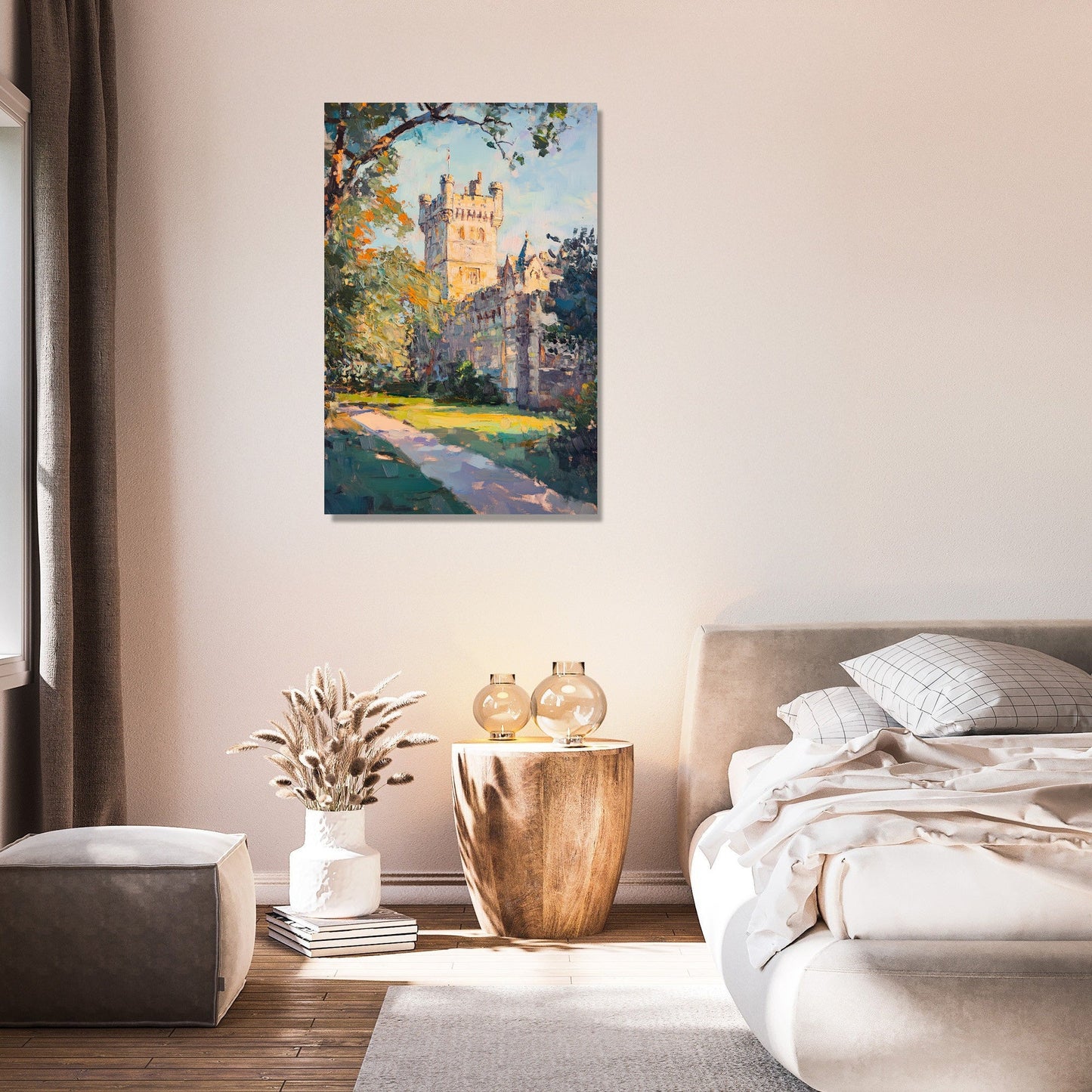 Cardiff Castle Sunrise Canvas