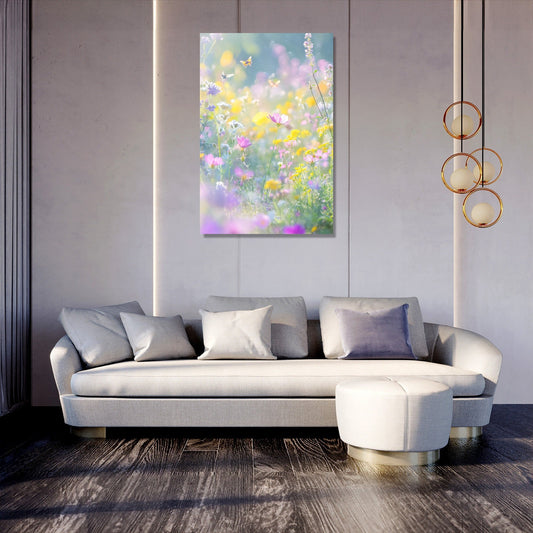Melancholic Meadow Canvas
