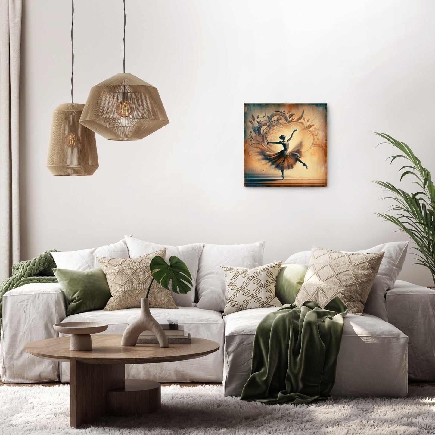 Retro Melody Canvas