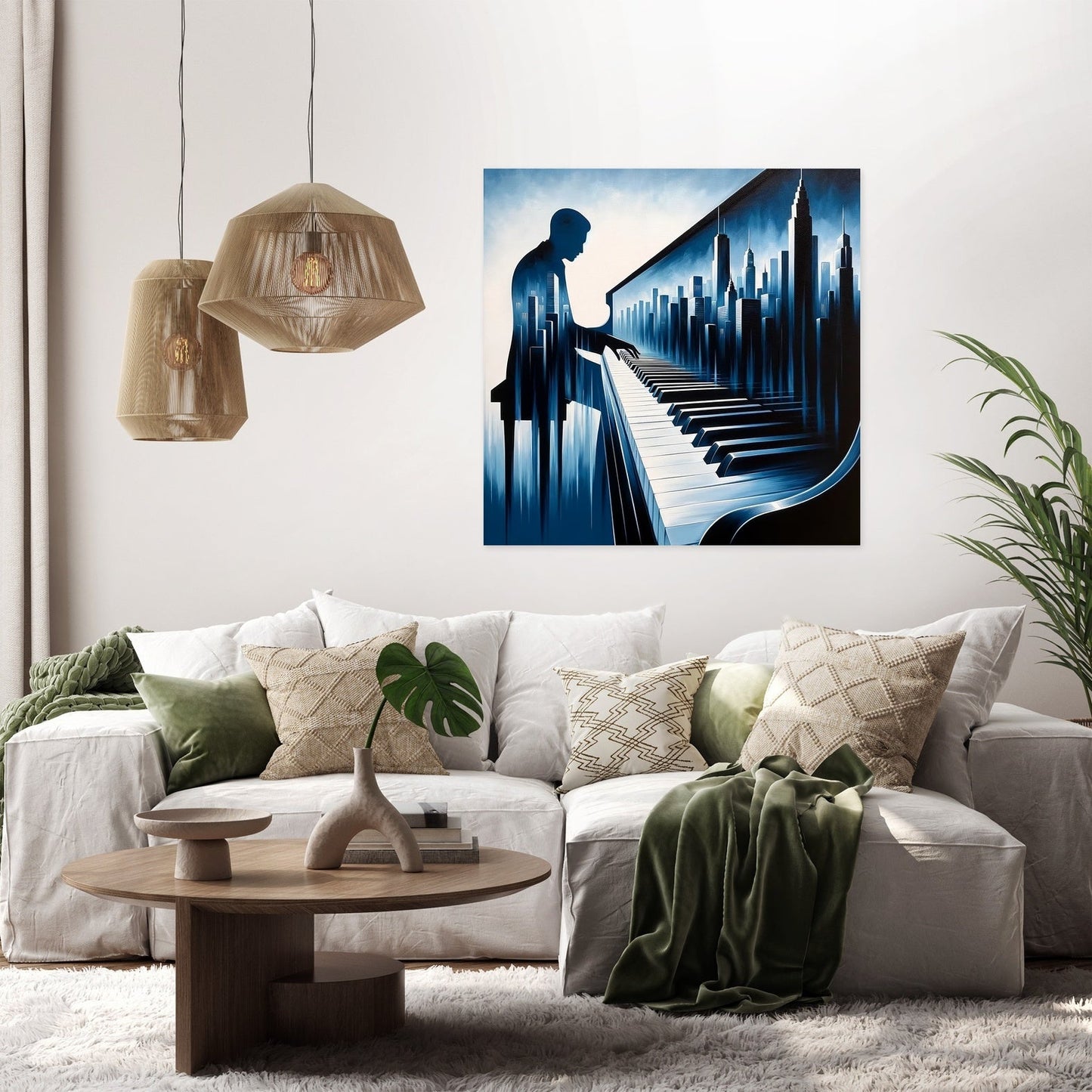 Urban Symphony Canvas