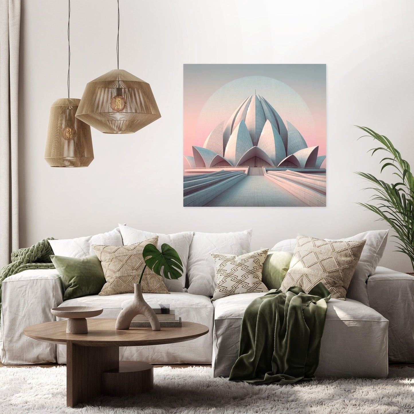 Dawn Petals Canvas