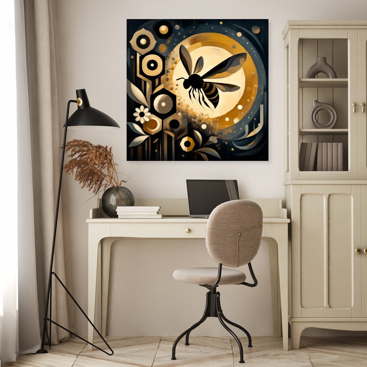 Epochs of Nectar Bee Canvas