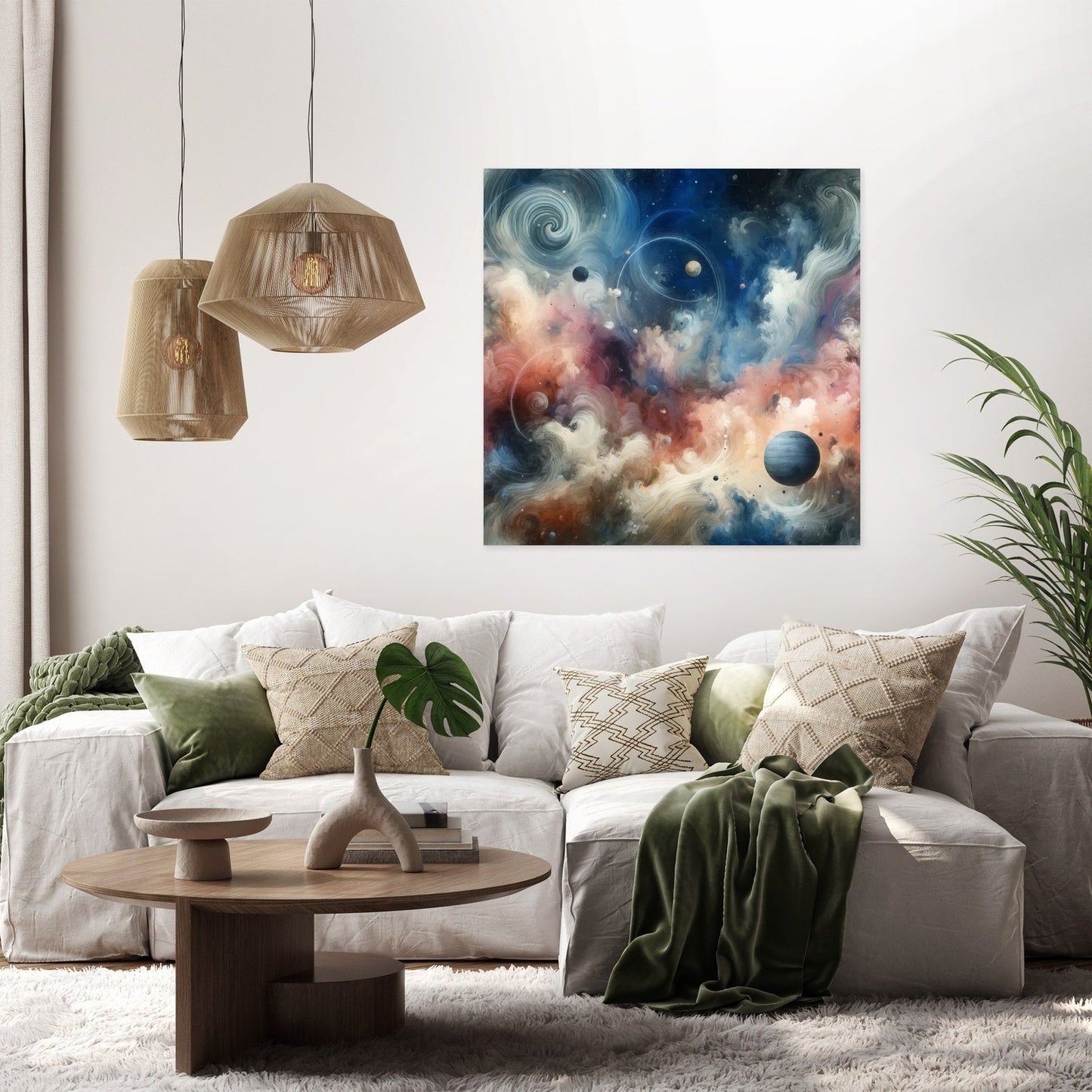 Stellar Tempest Canvas