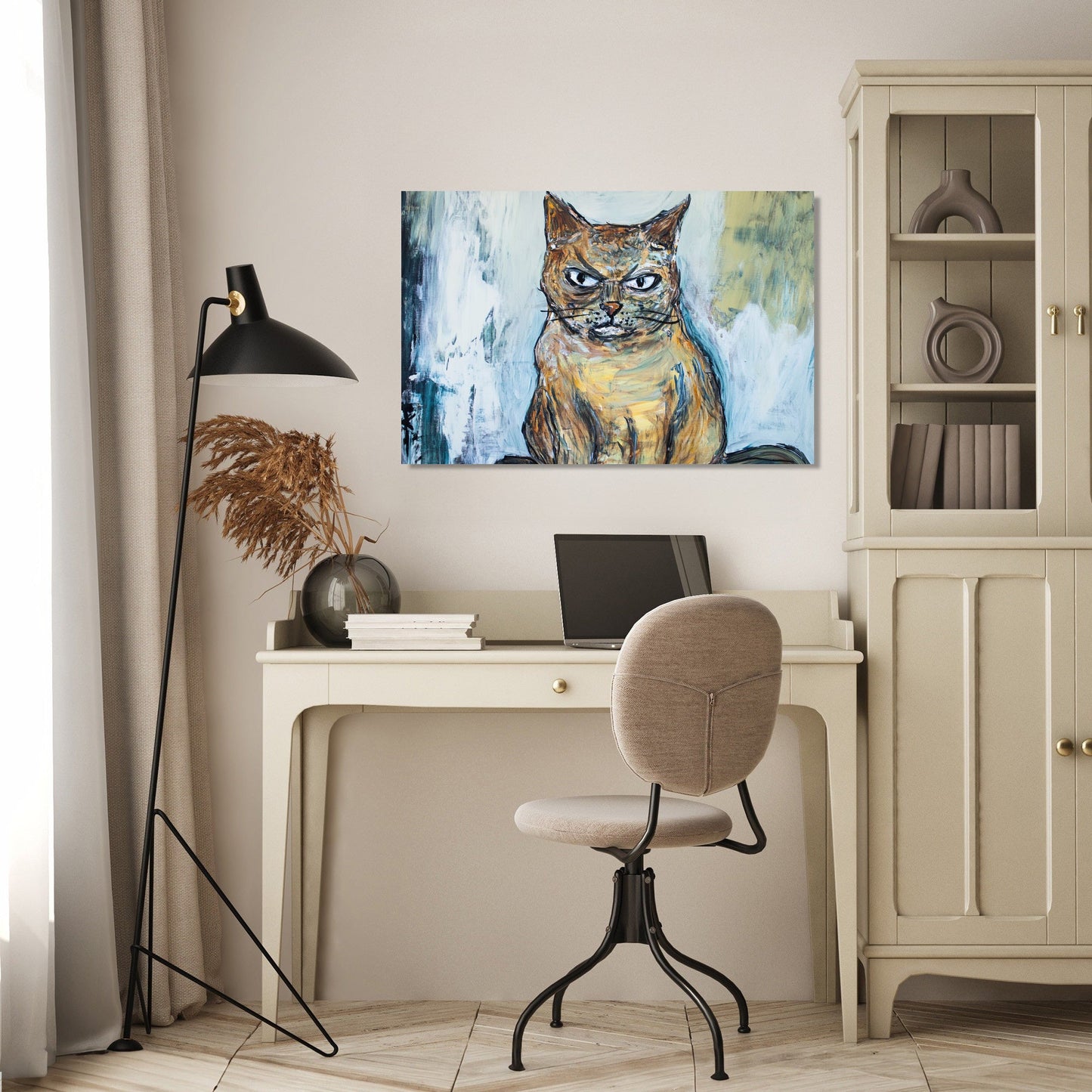 Grumpy Cat's Day Canvas