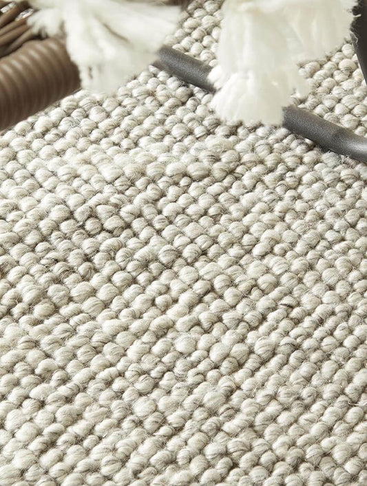 La Playa Silver Grey Solid Rug