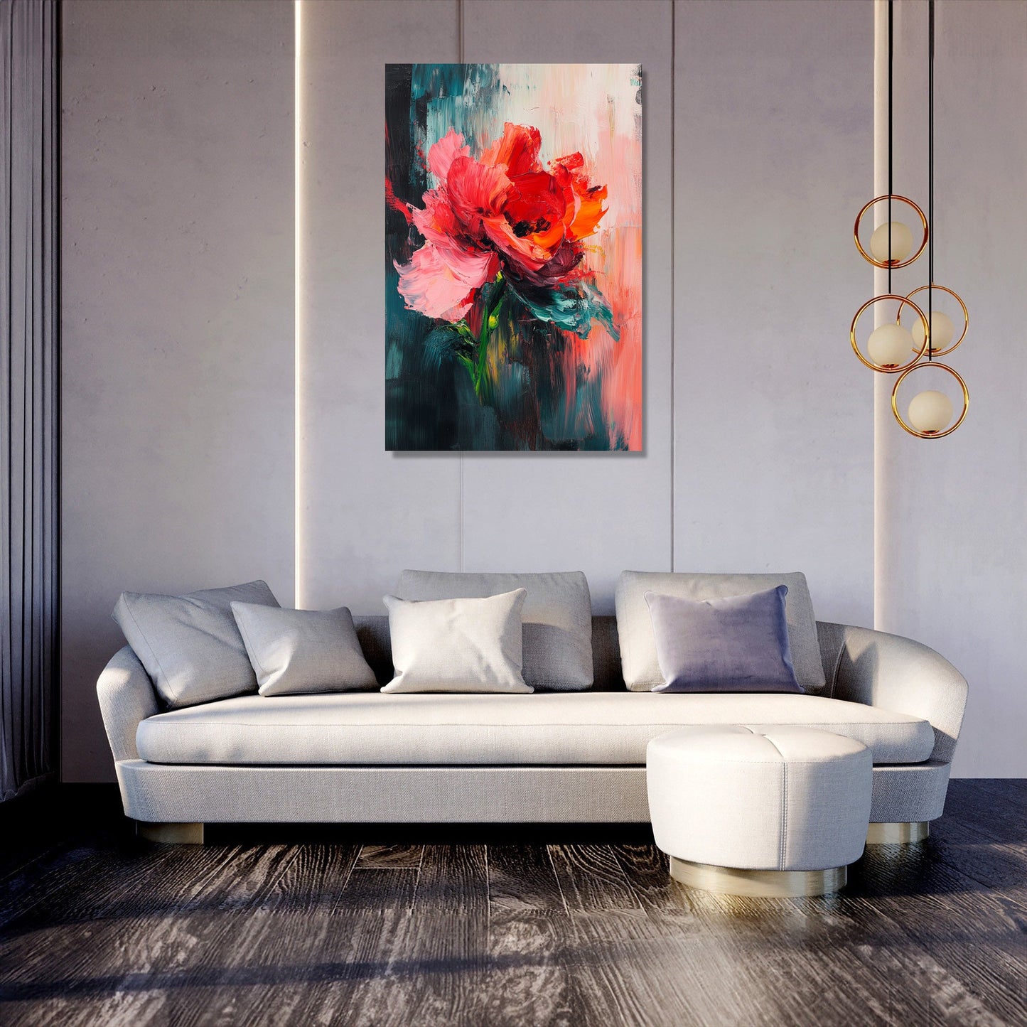 Begonia Bloom Canvas