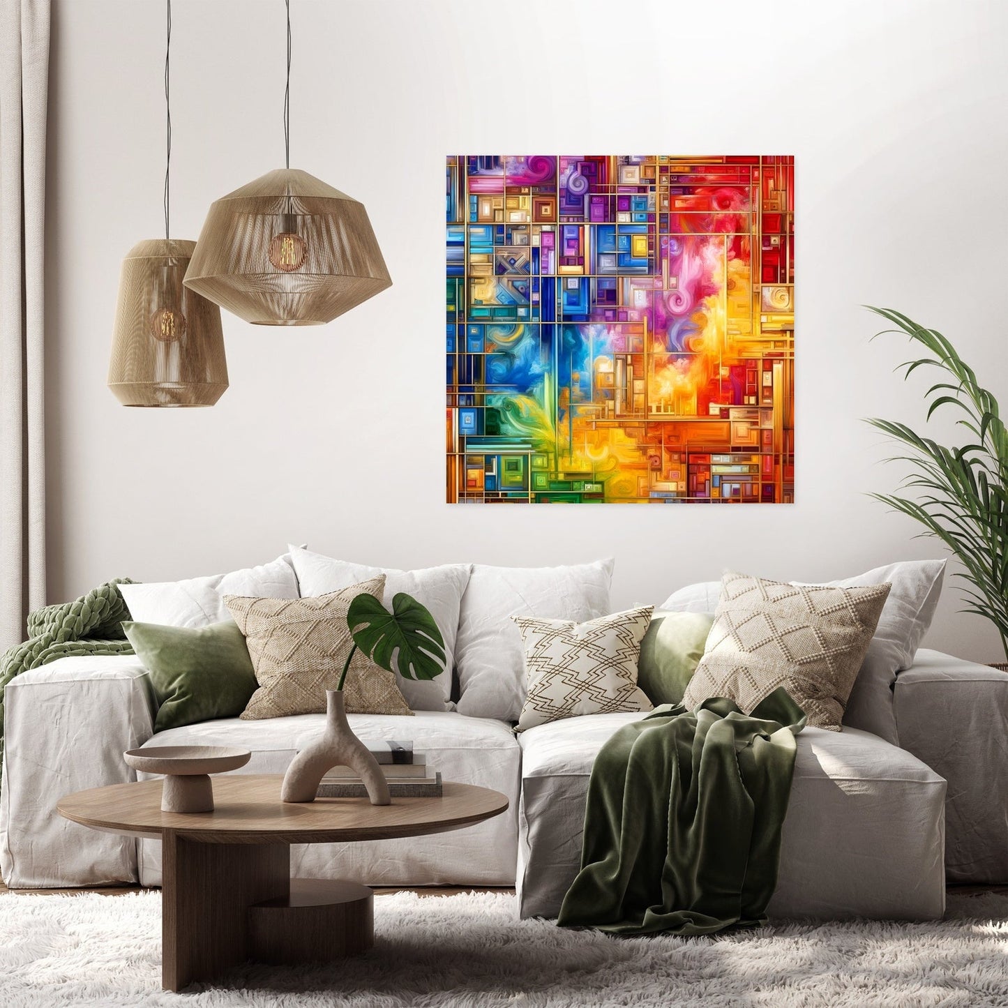 Harmony in Chaos Canvas