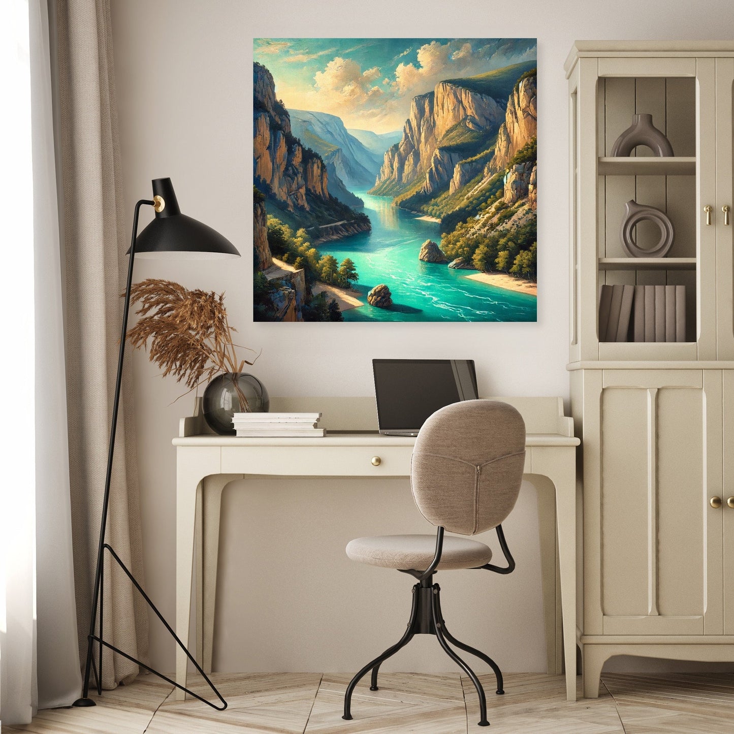 Verdon Gorge Grandeur Canvas