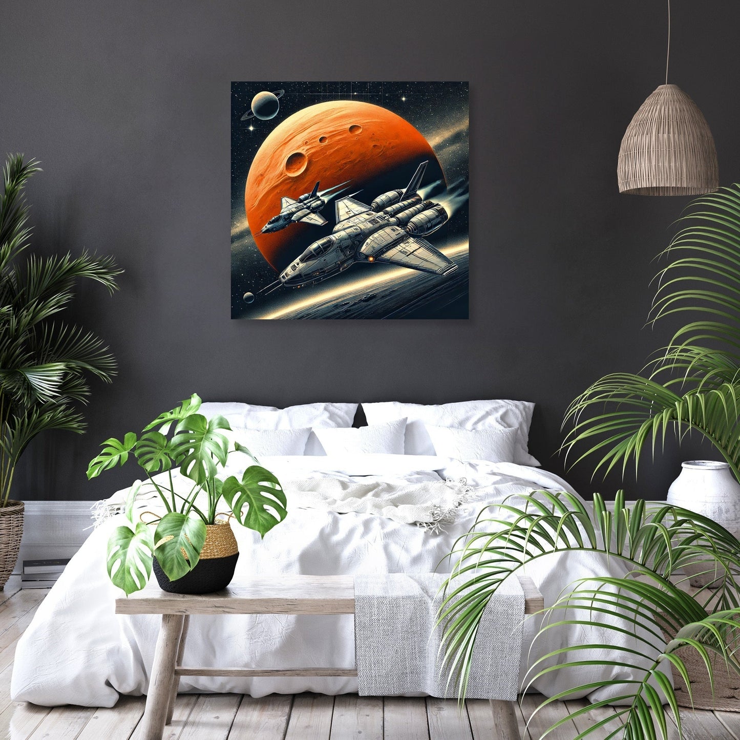 Cosmic Exploration Canvas