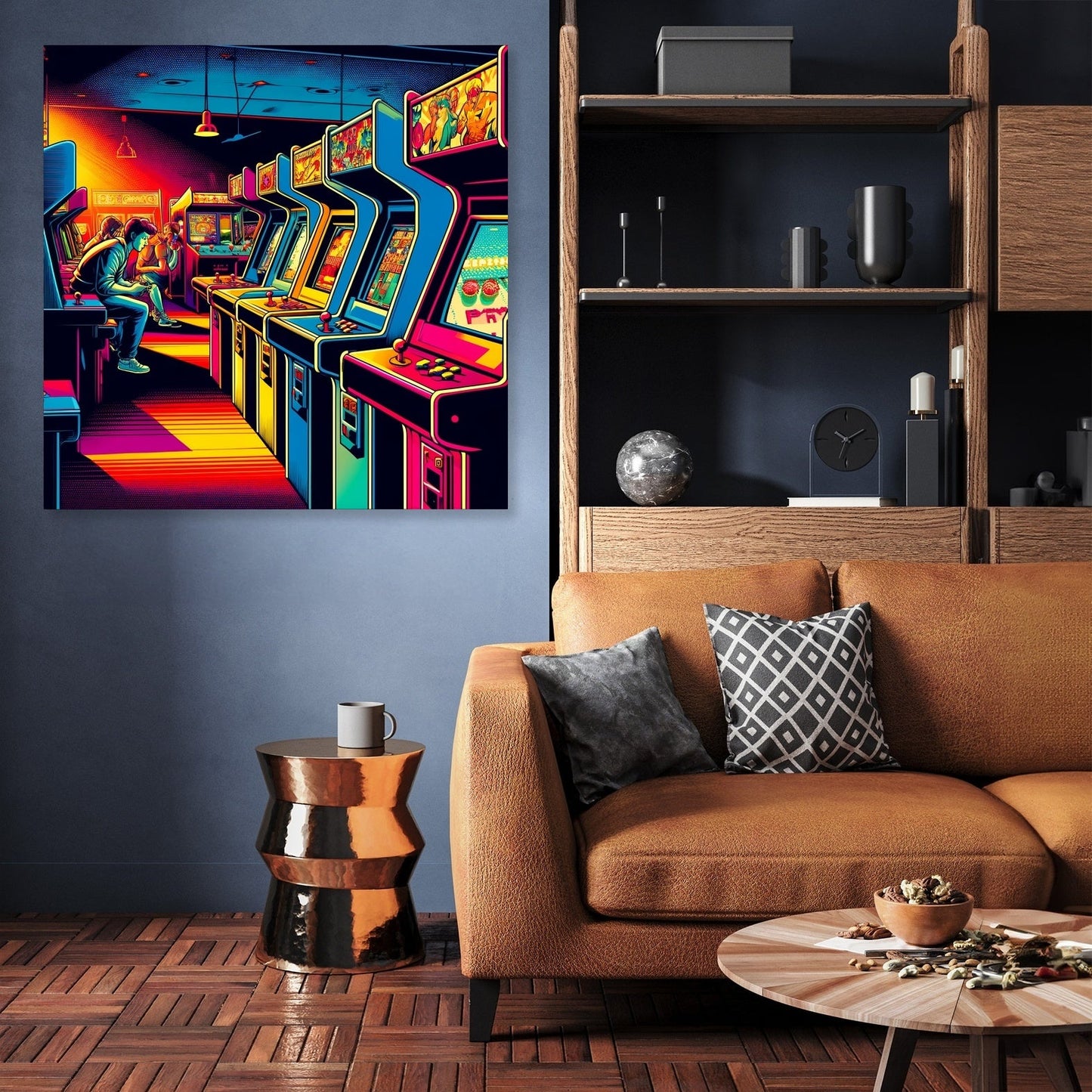 Arcade Retro Pop Canvas