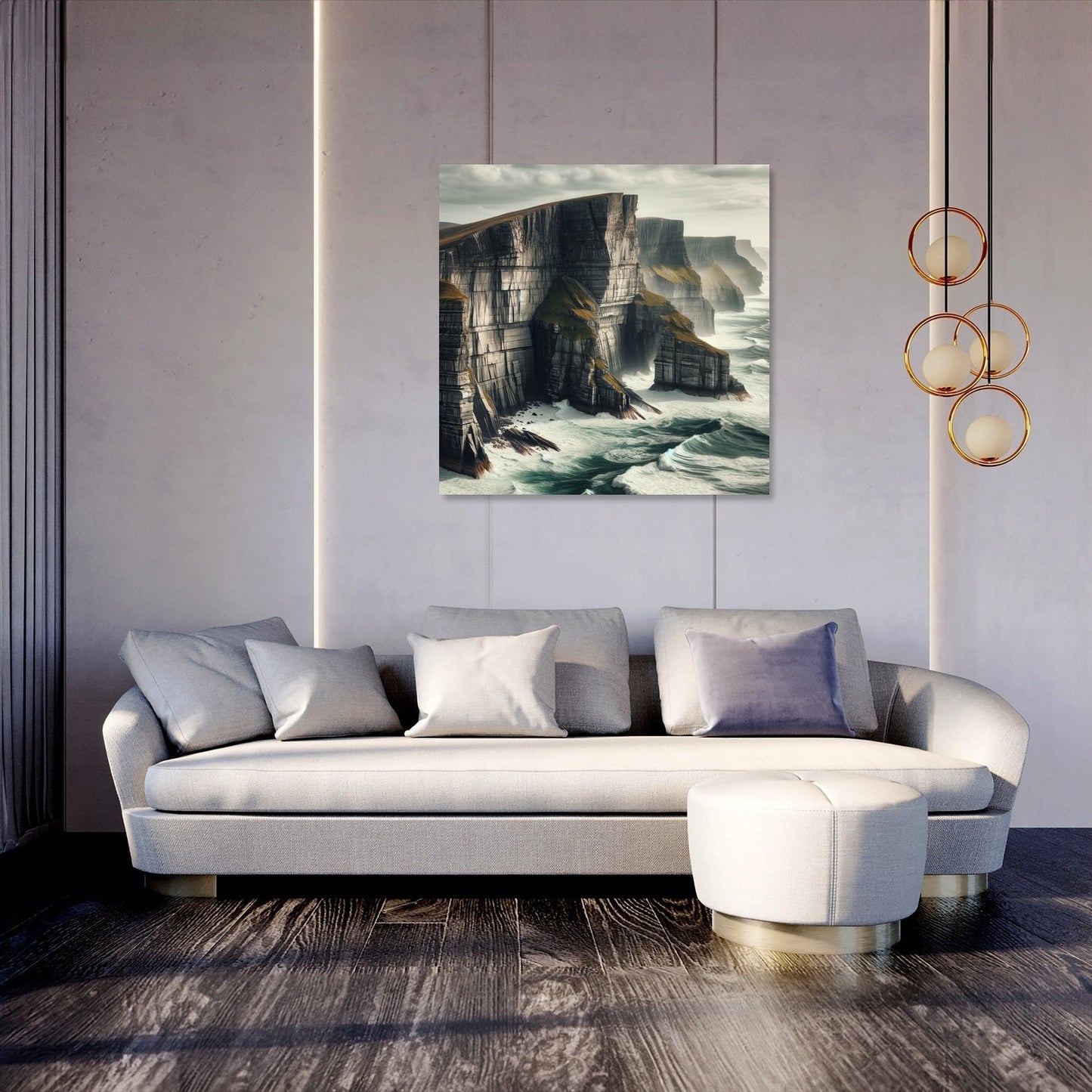 Wild Cliffs Canvas