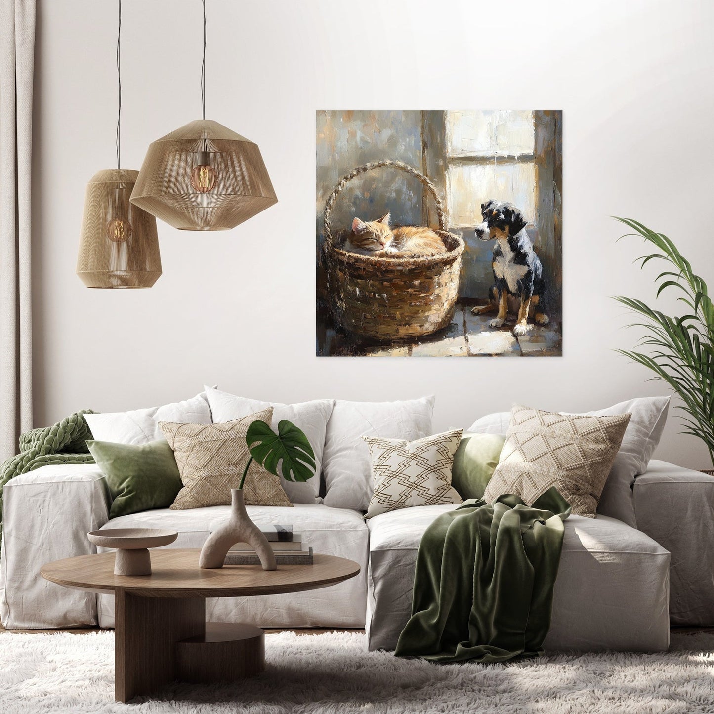 Envious Glance Canvas