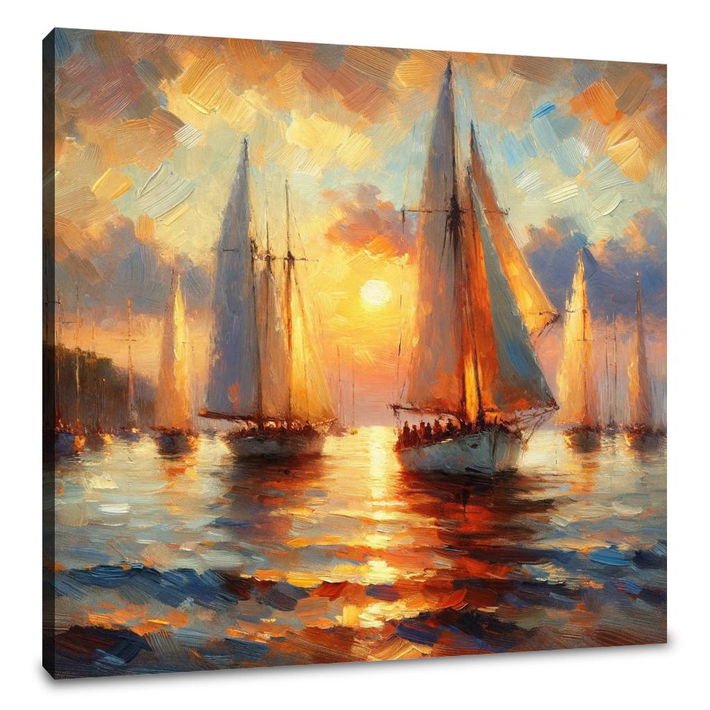 Harbor Glow Canvas