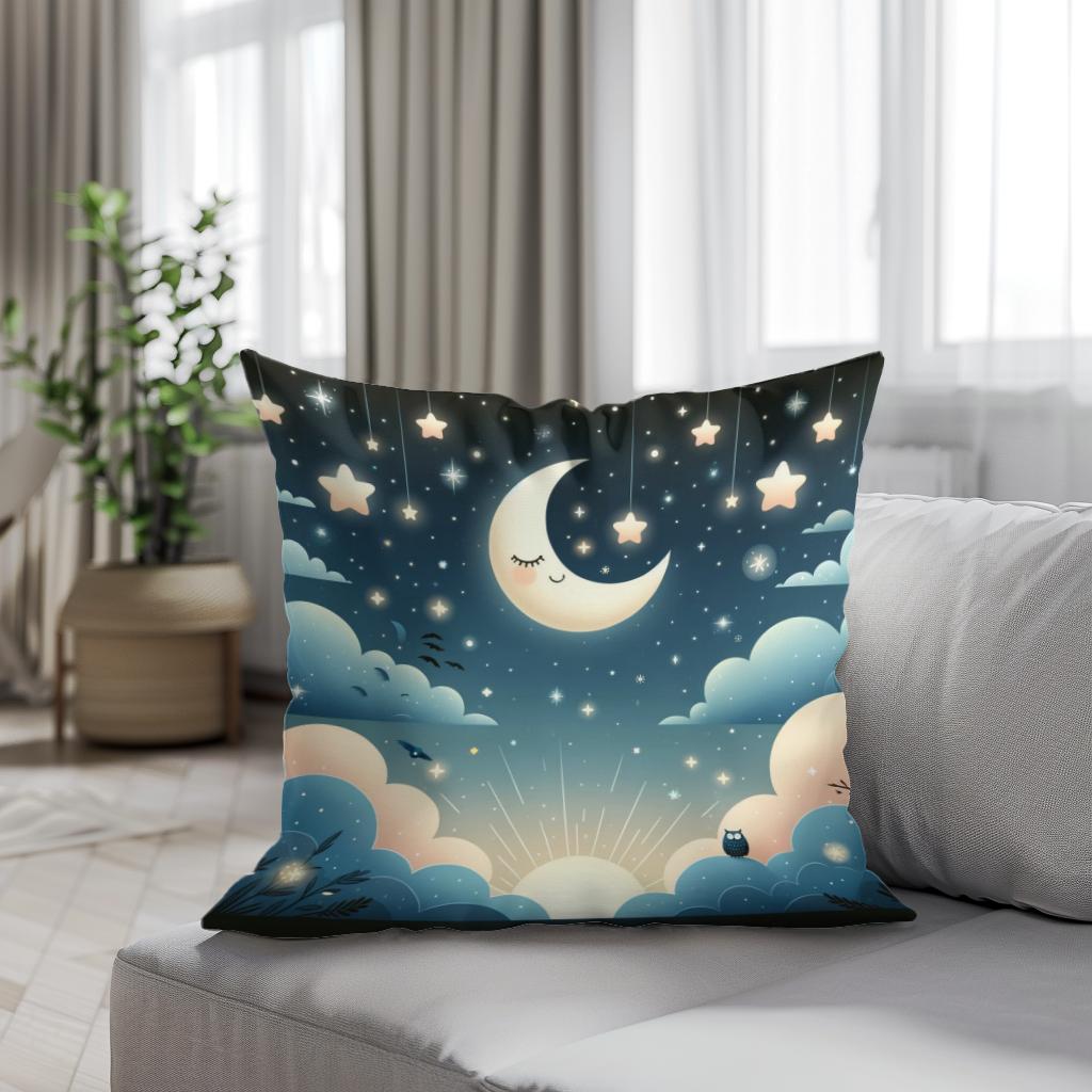 Starry Slumber Cotton Cushion