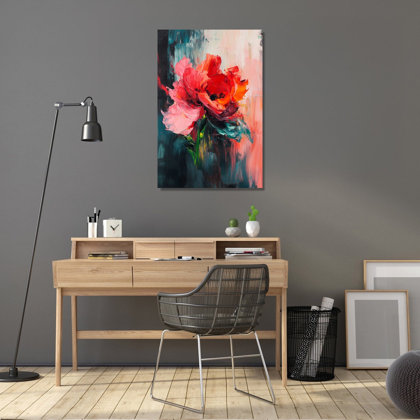 Begonia Bloom Canvas