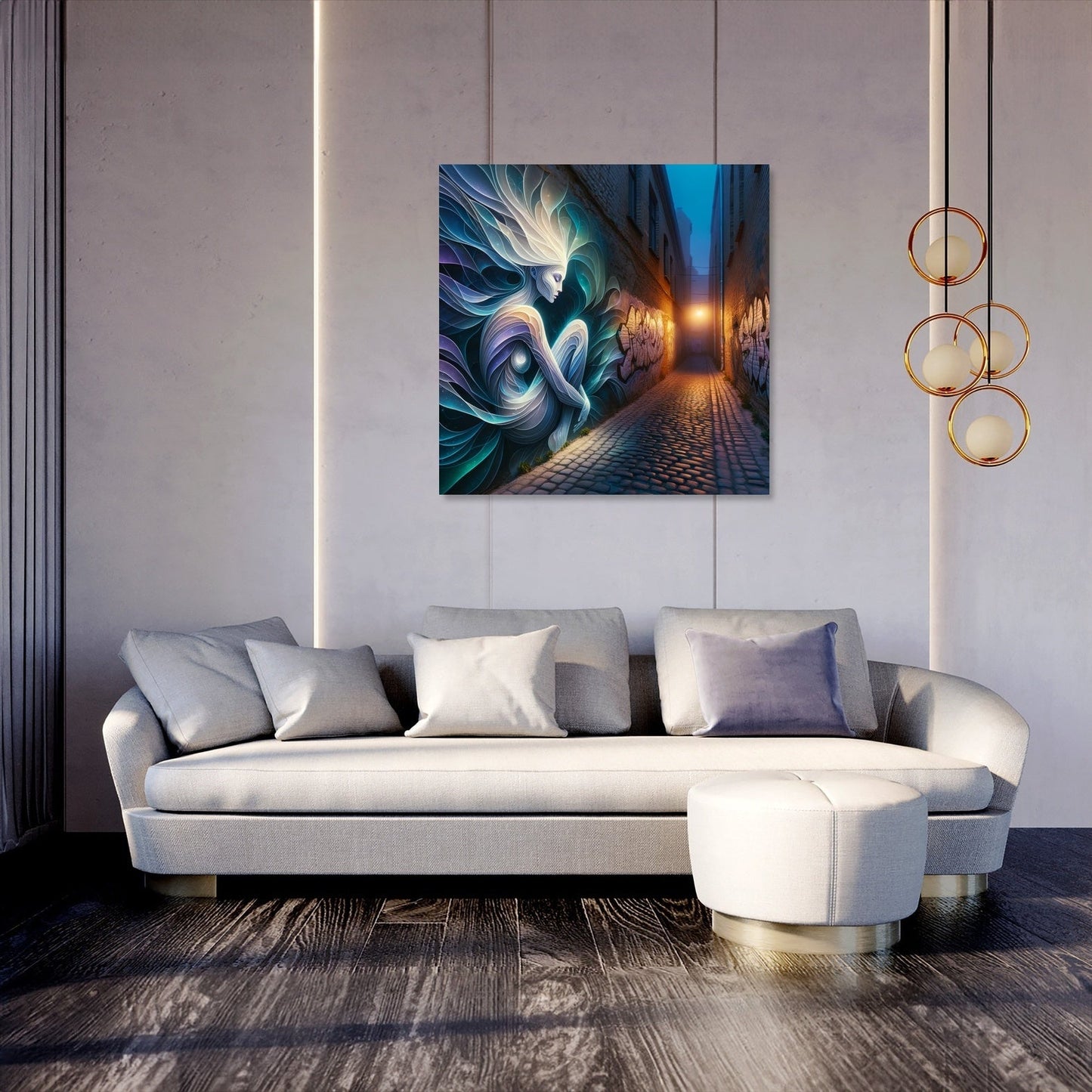 Whispering Alley Canvas