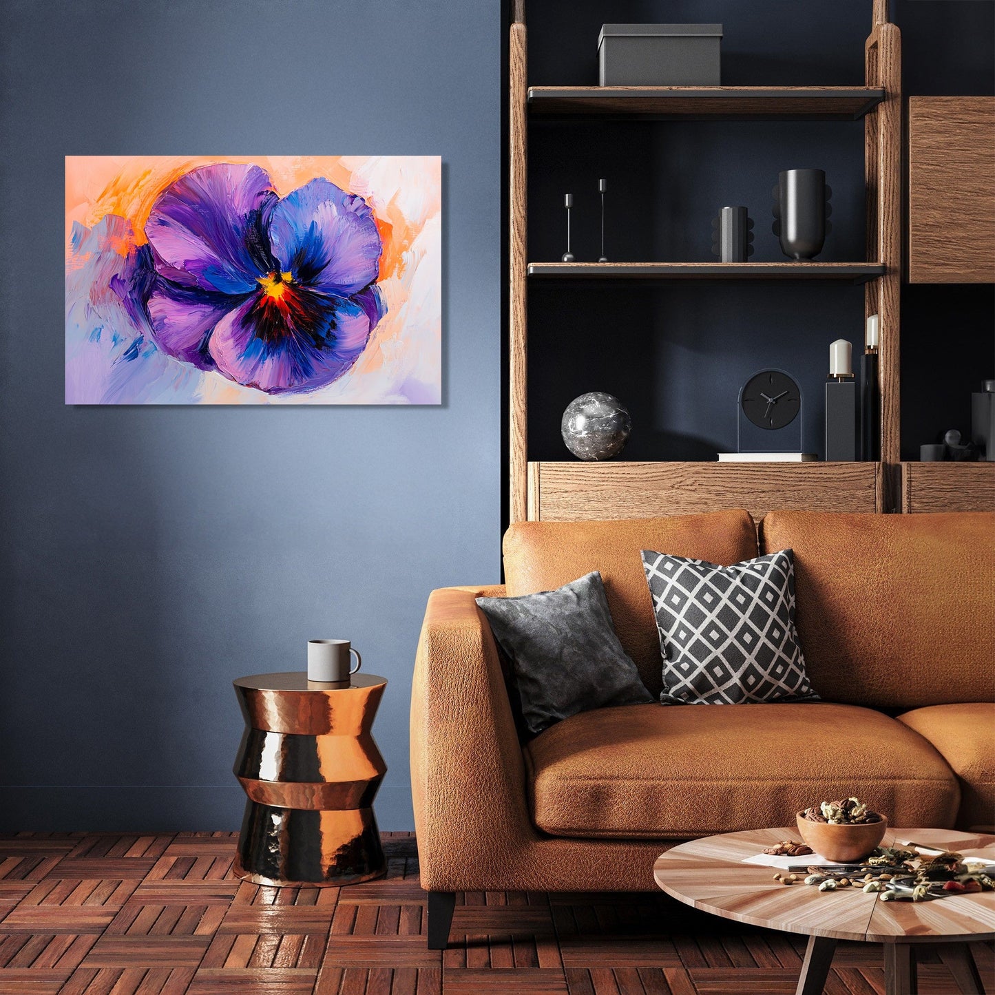 Dream Pansy Canvas