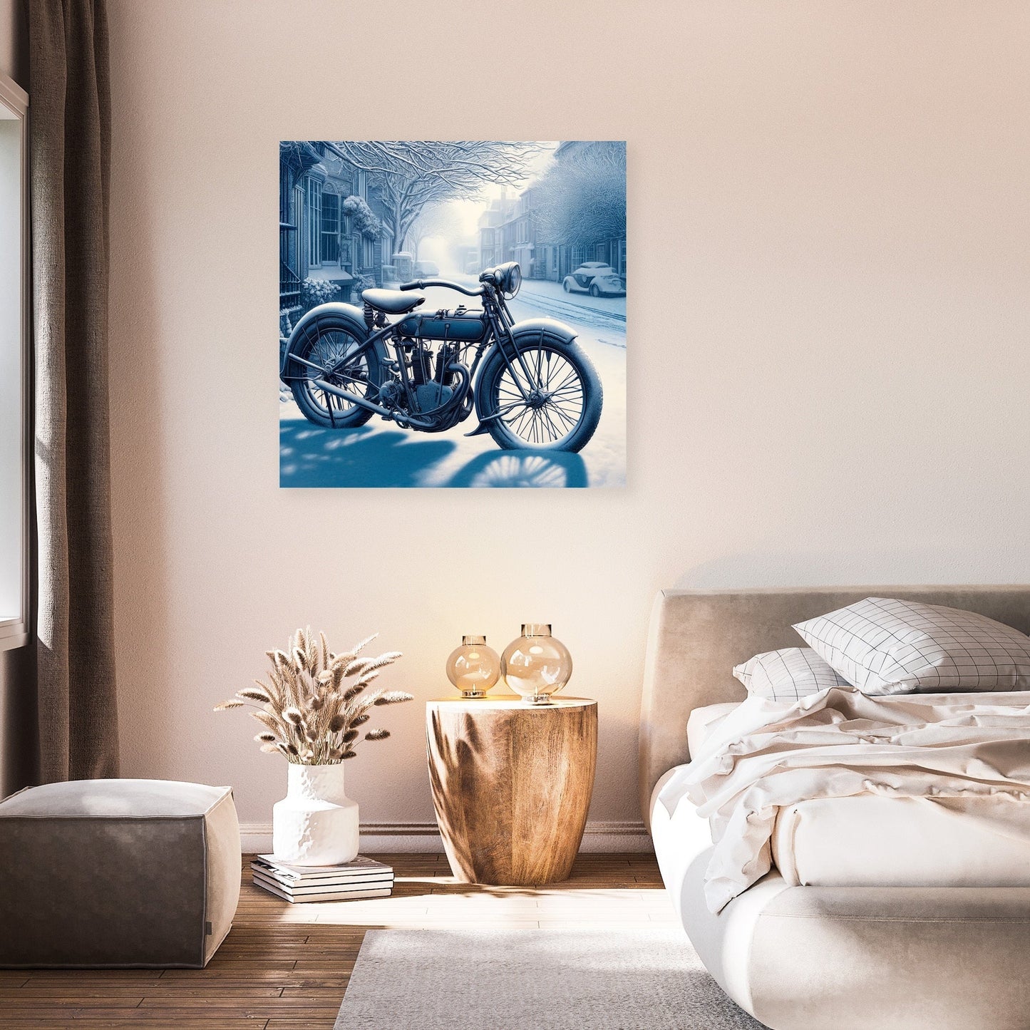 Winter's Pause Canvas
