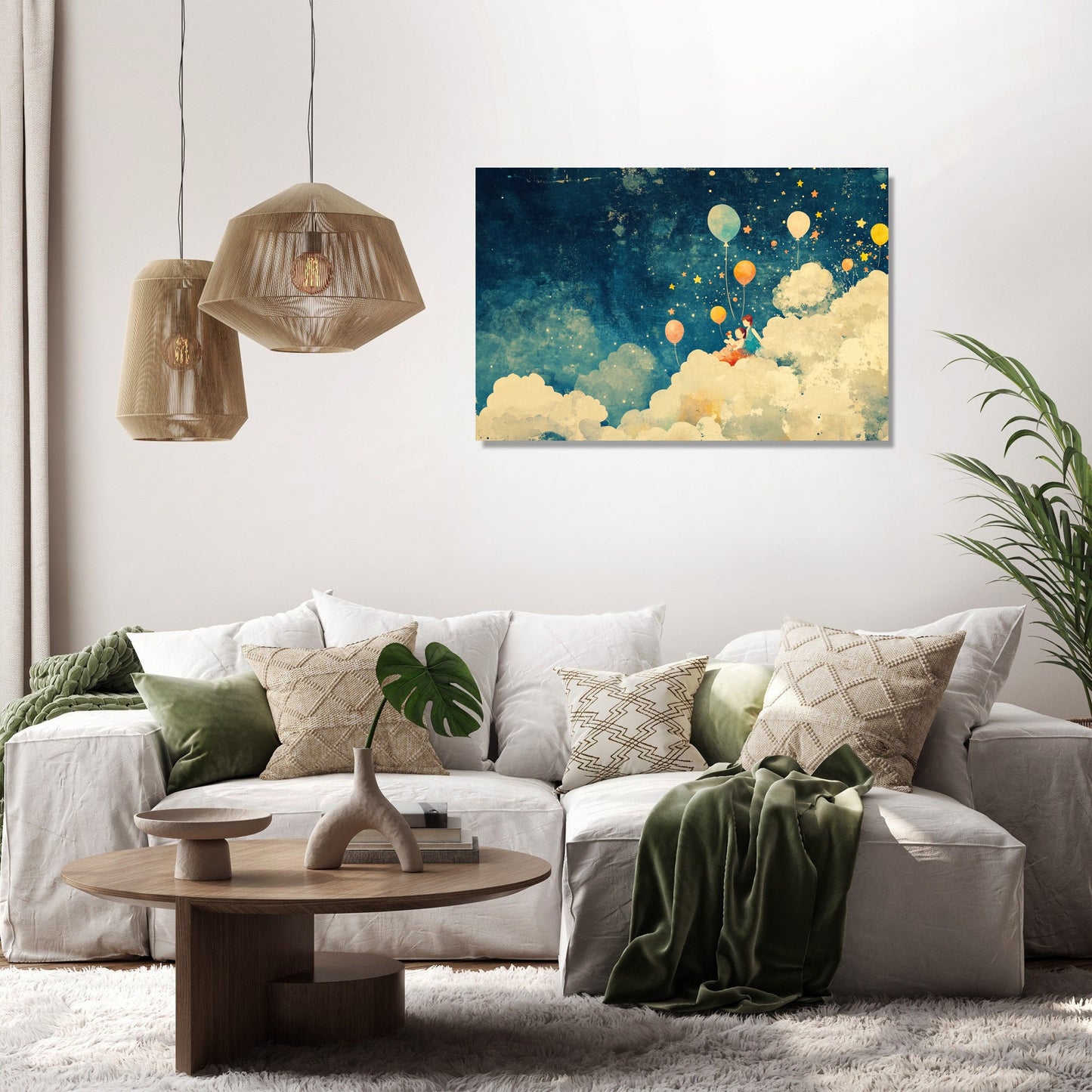 Dreams in the Clouds Canvas