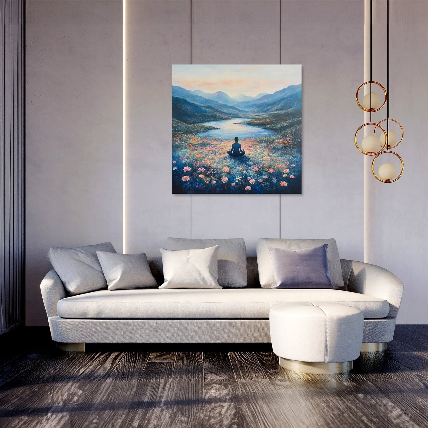 Meditation Harmony Canvas