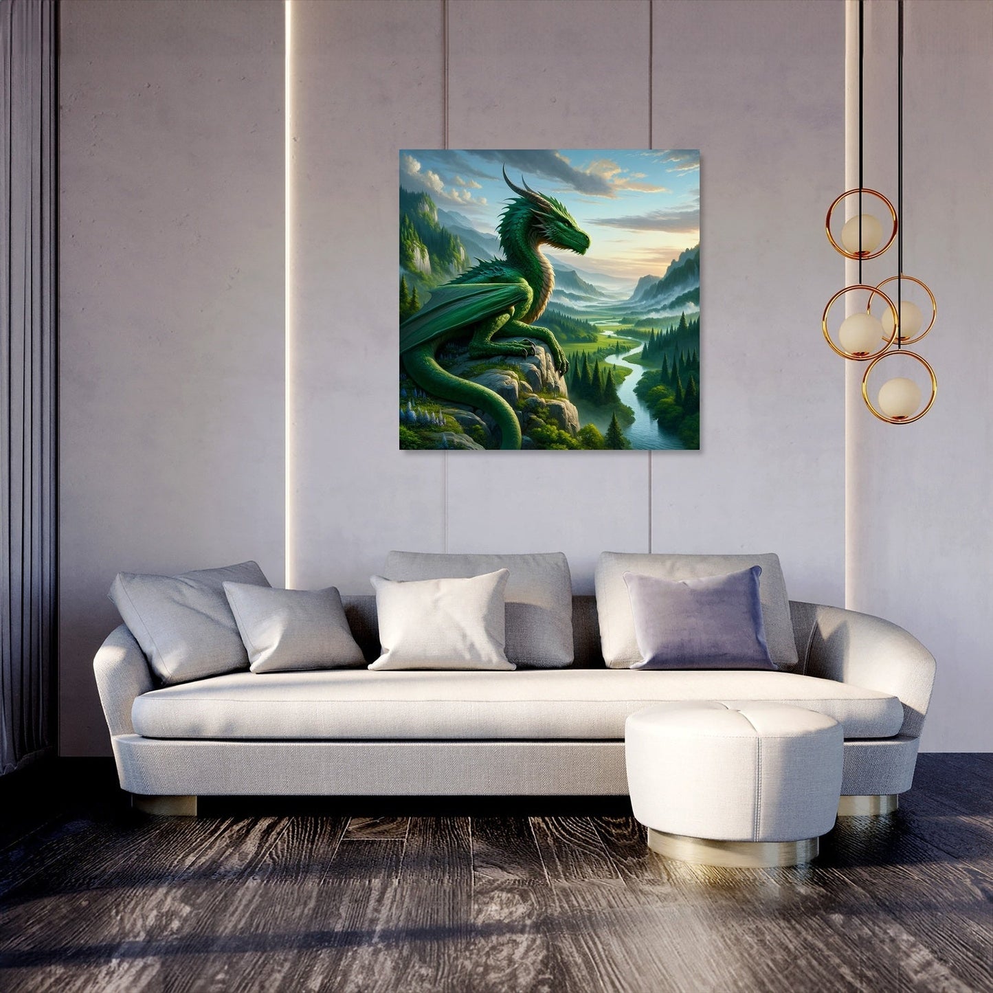 Guardian of the Valley Canvas