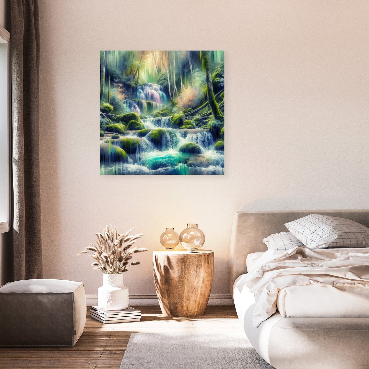Mystical Waterfall Canvas