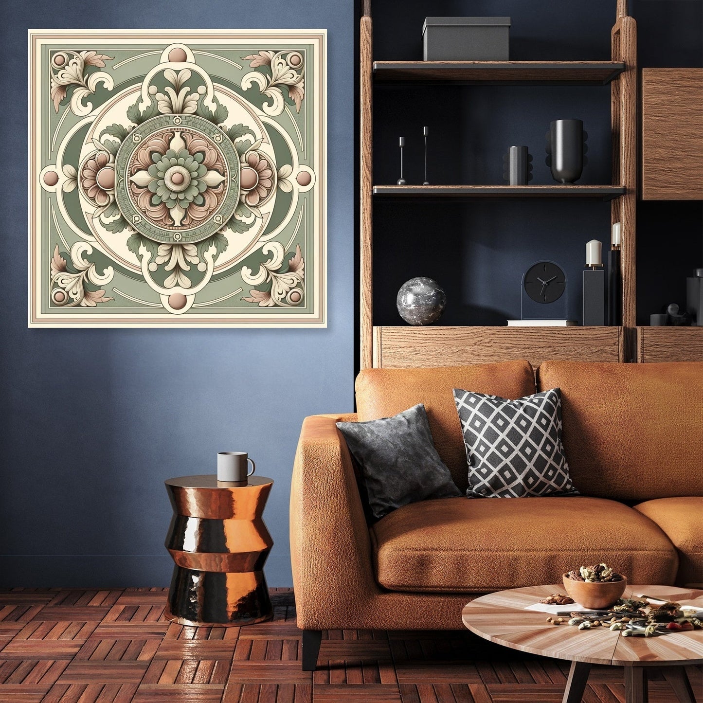 Classical Medallion Canvas
