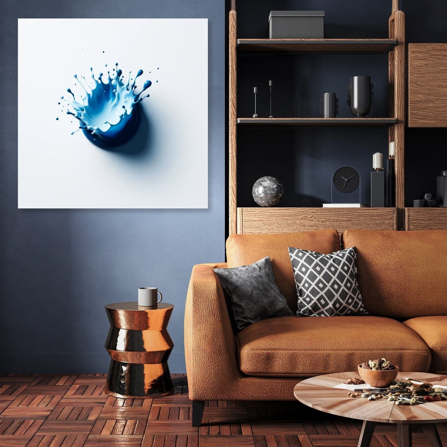 Blue Tranquility Canvas