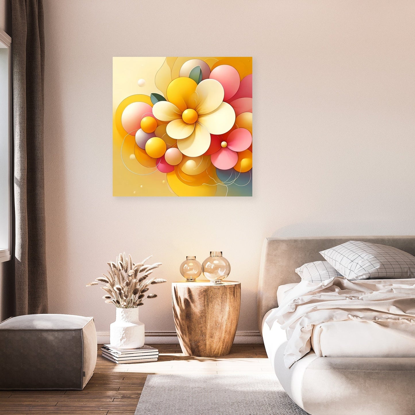 Happiness Bloomed Canvas