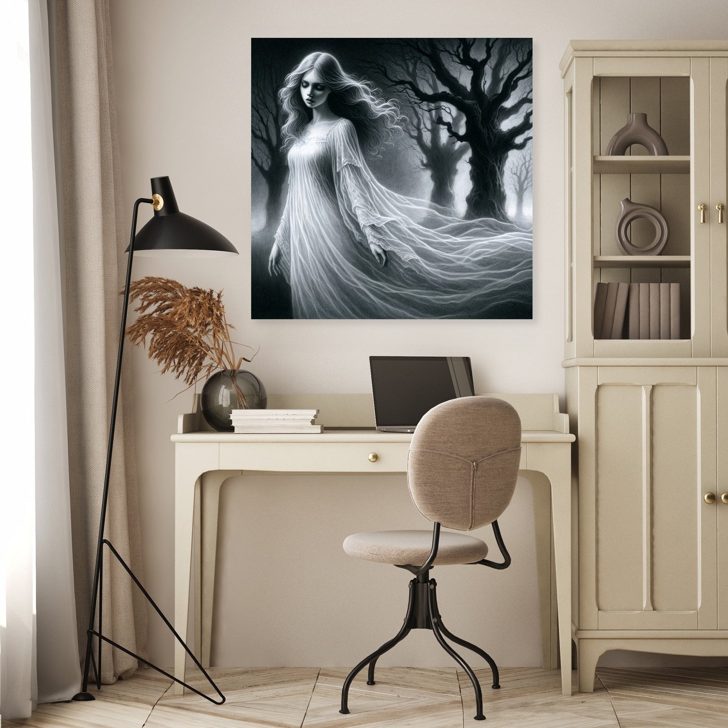 Silent Specter Canvas