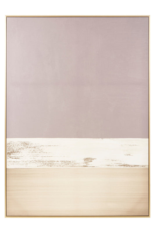 Astratto Canvas Gold and Grey Foil Wall Art