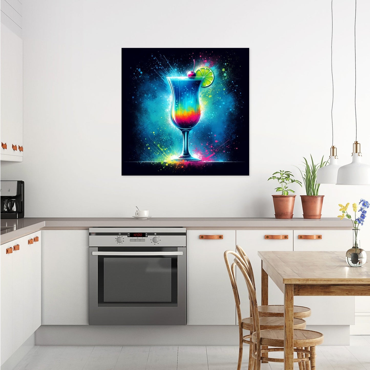 Midnight Cocktail Canvas