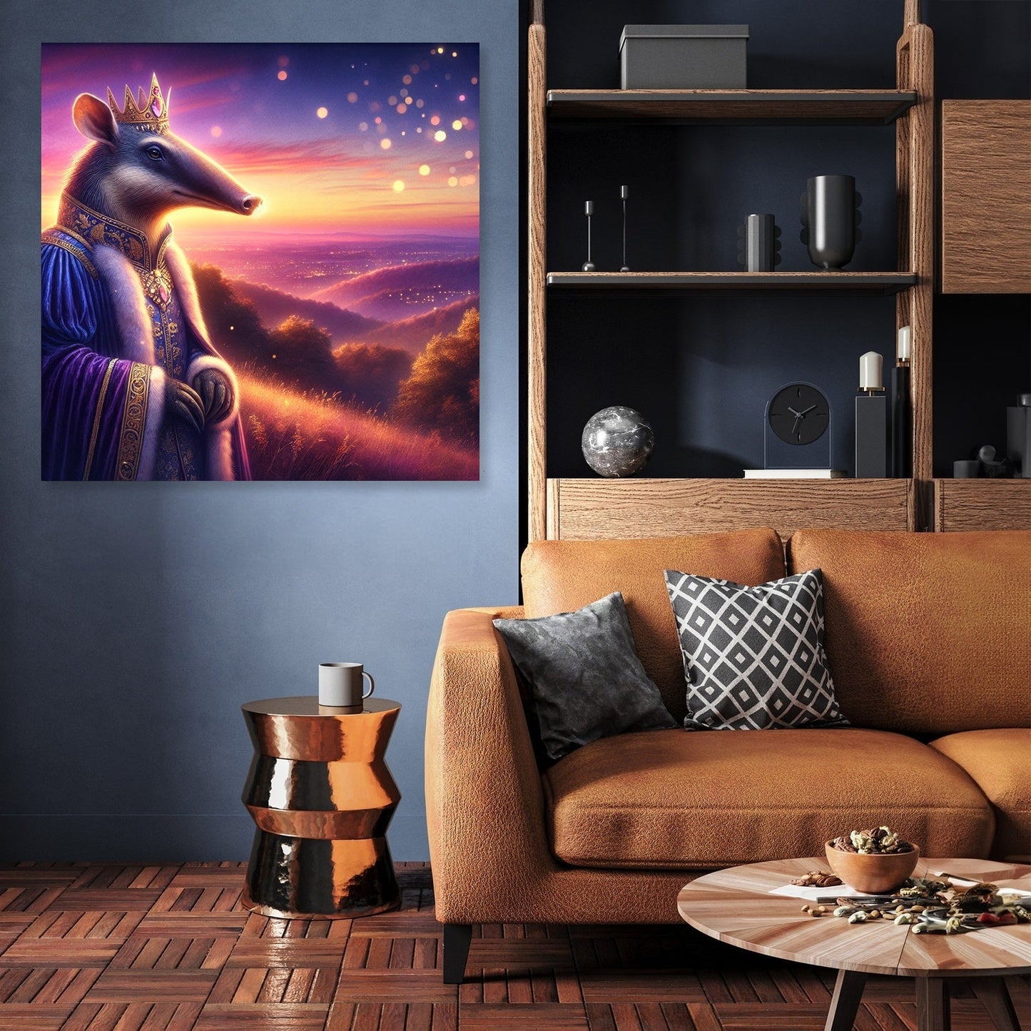 Regal Aardvark Dusk Canvas