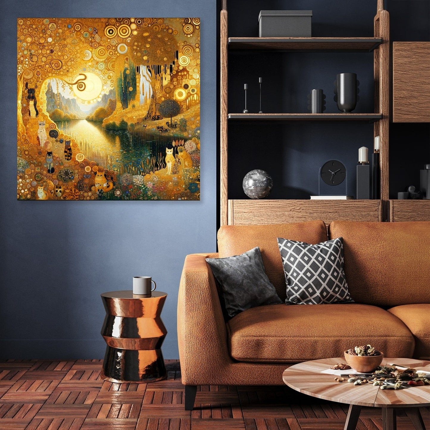 A Cat's Wonderland Canvas