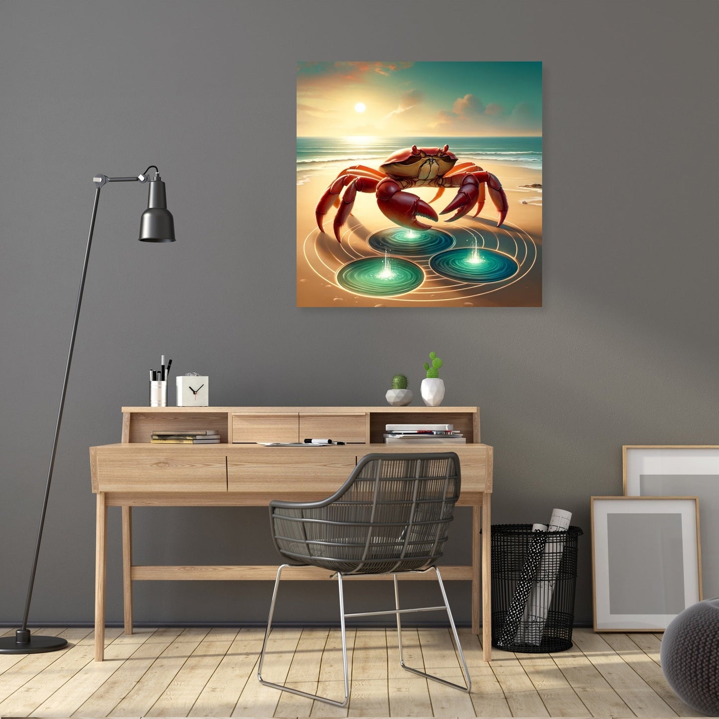 Cancer’s Healing Shore Canvas