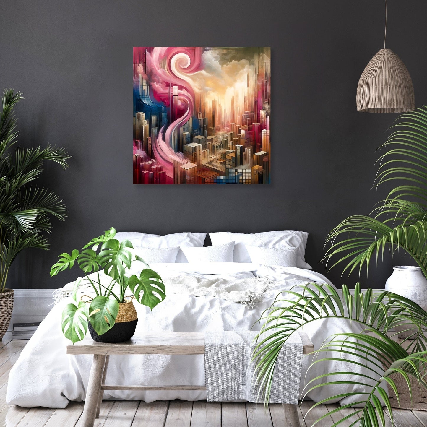 Urban Harmony Canvas