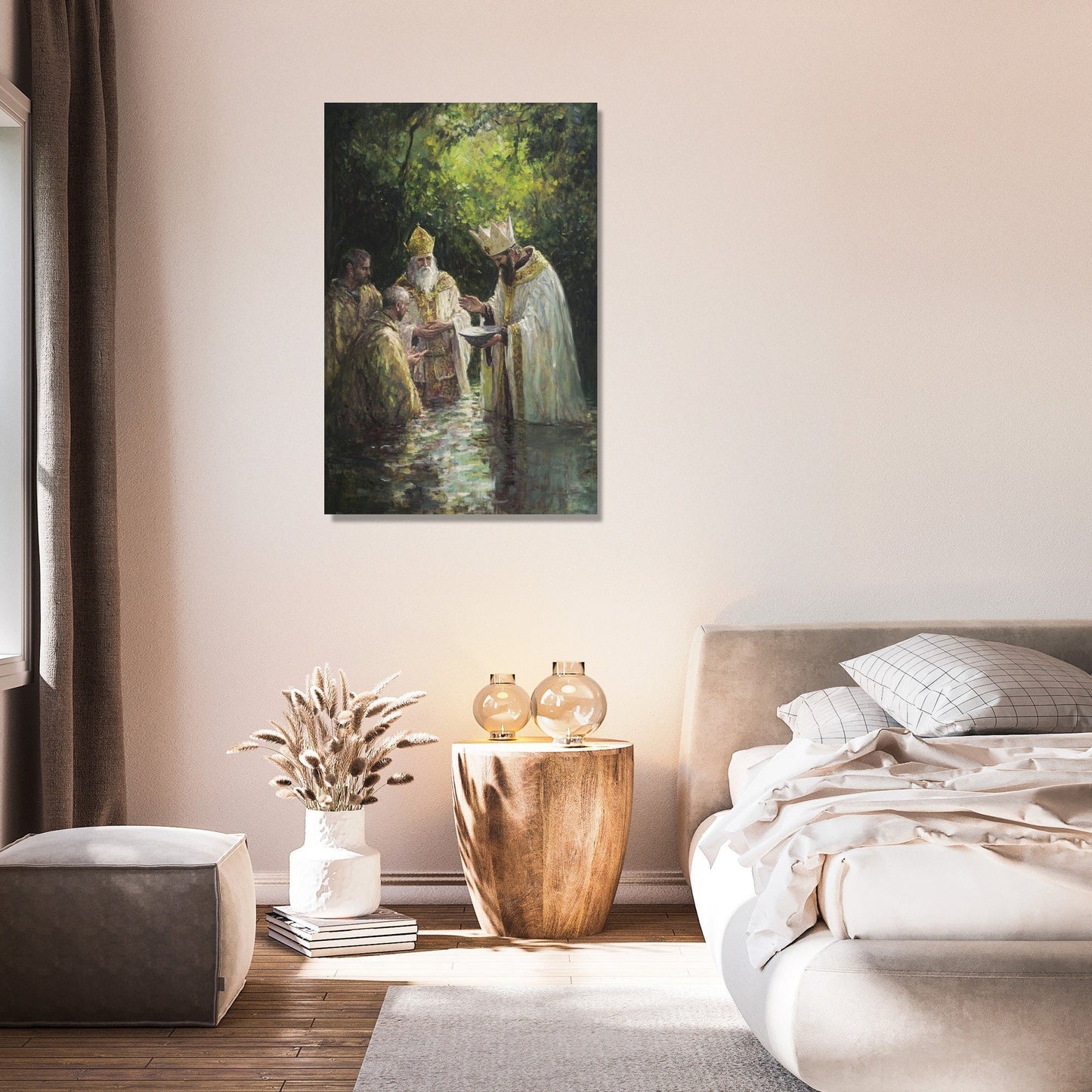 St. Patrick's Baptism Canvas