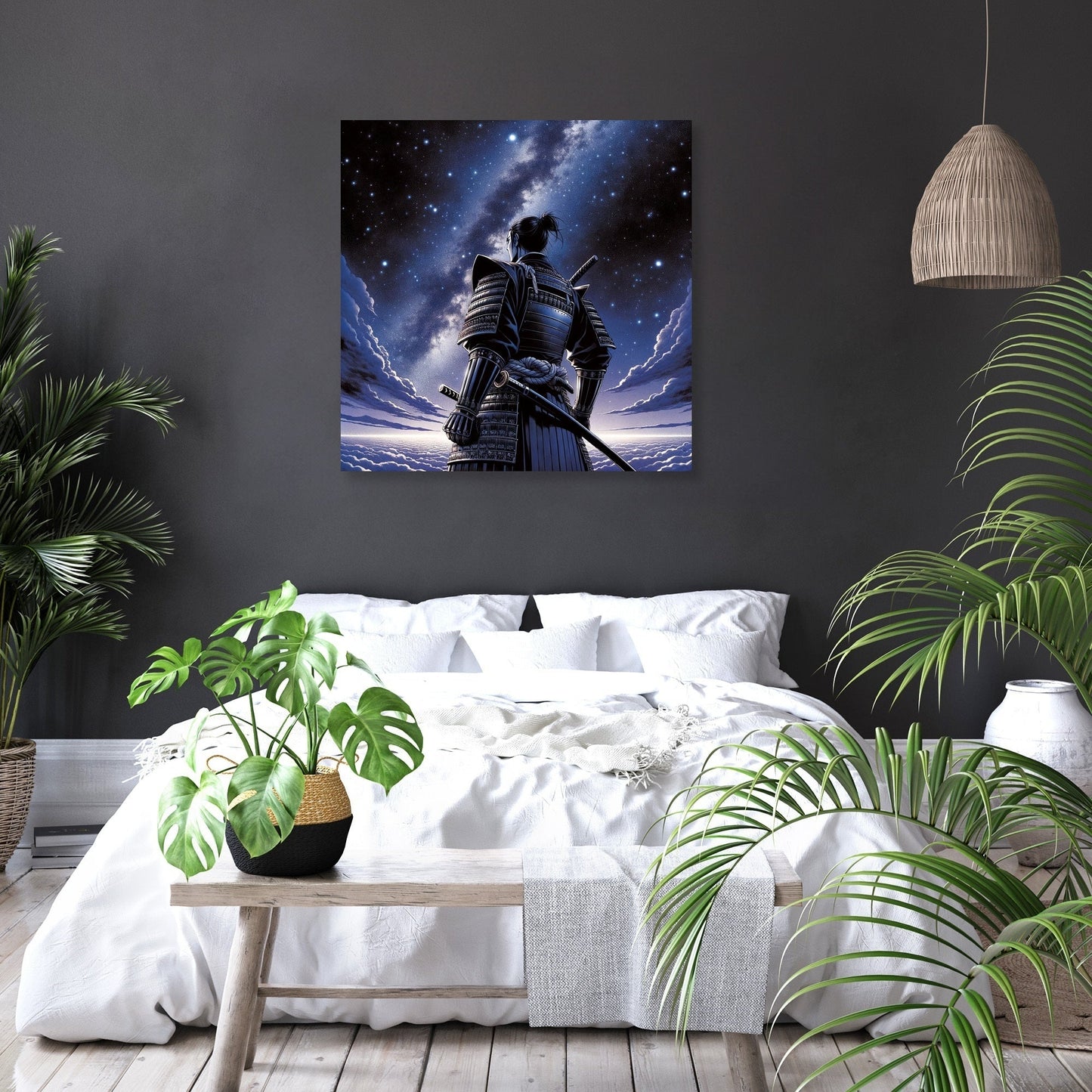 Cosmic Samurai Canvas