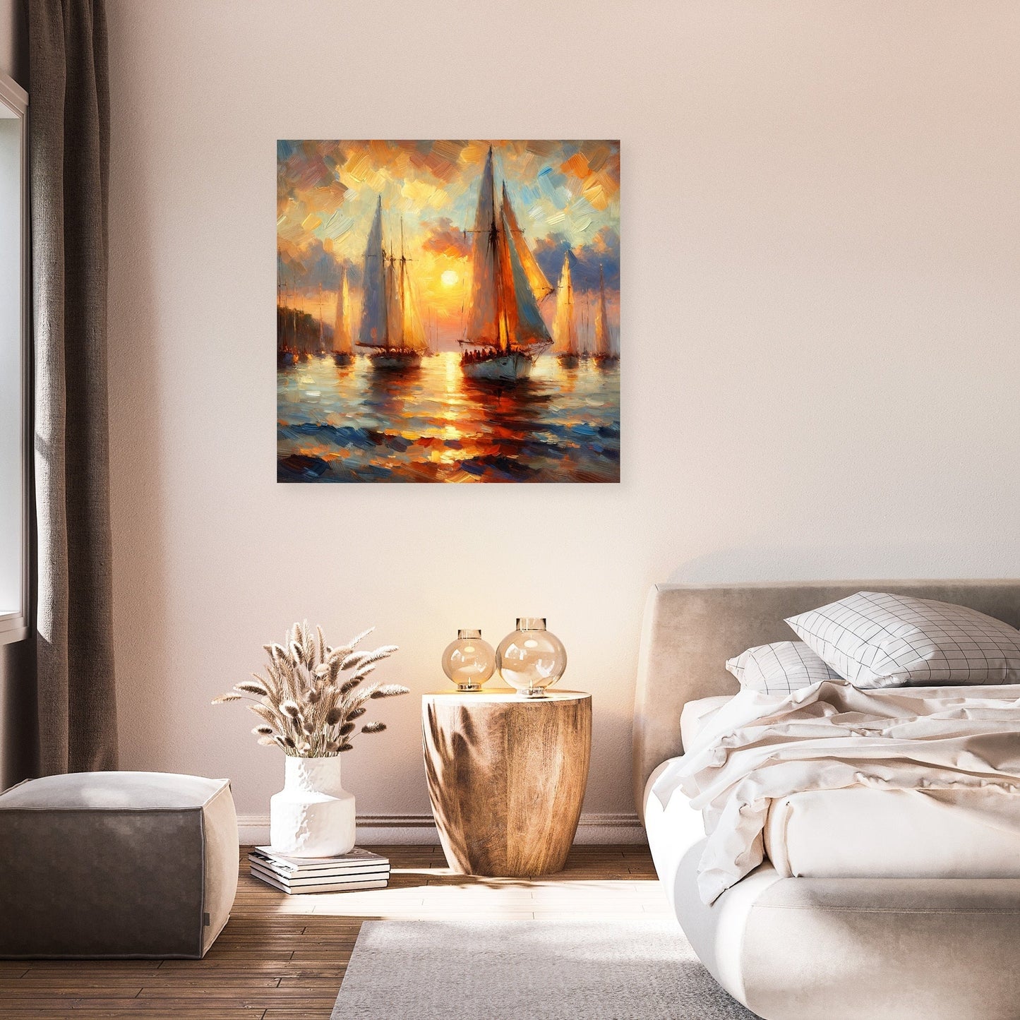 Harbor Glow Canvas