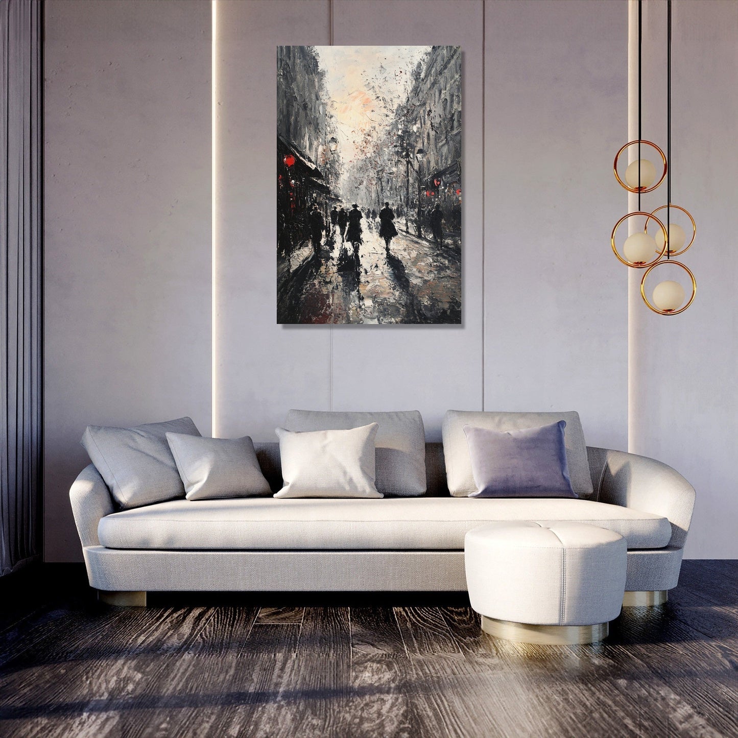 Parisian Stroll Canvas