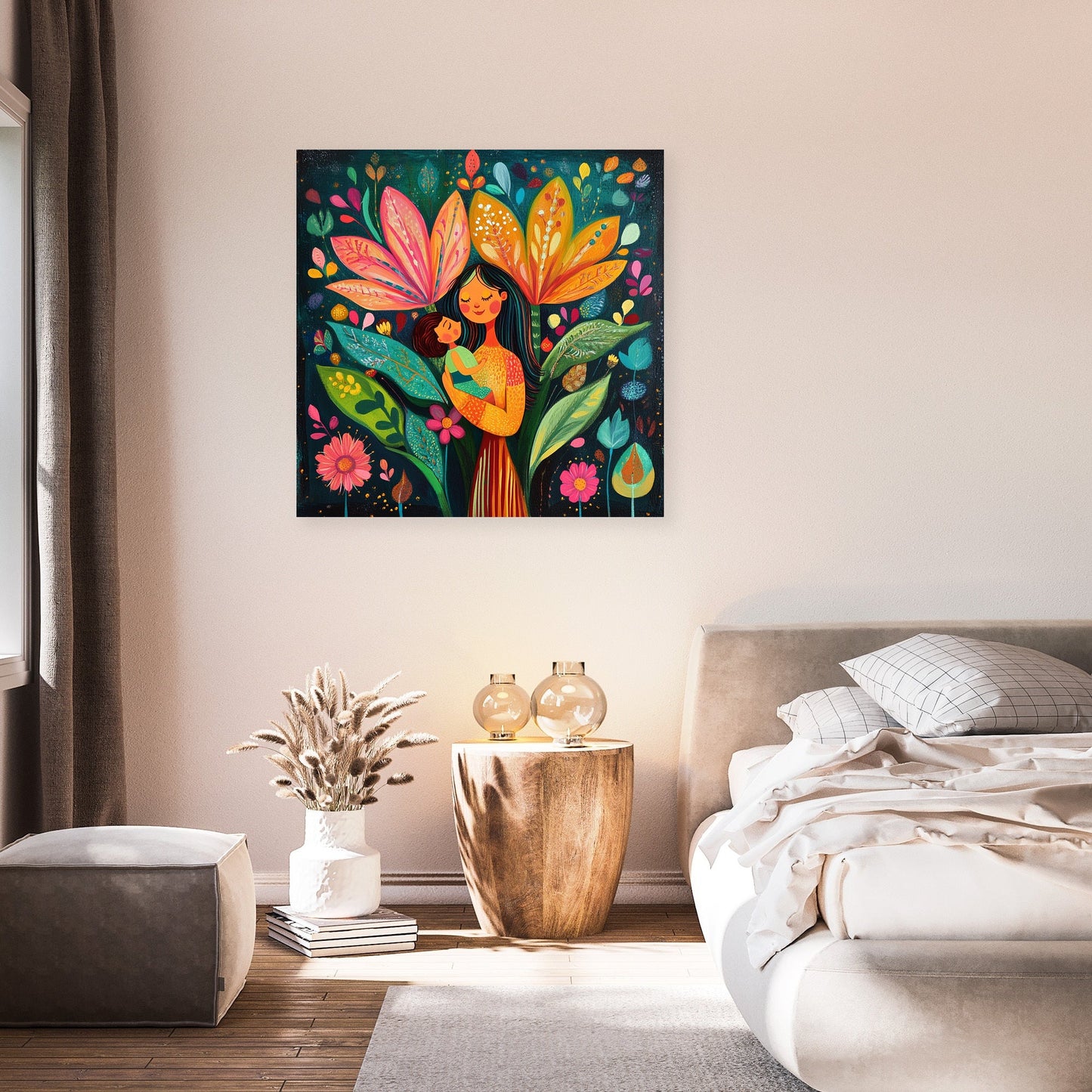 Mother Blossom Canvas