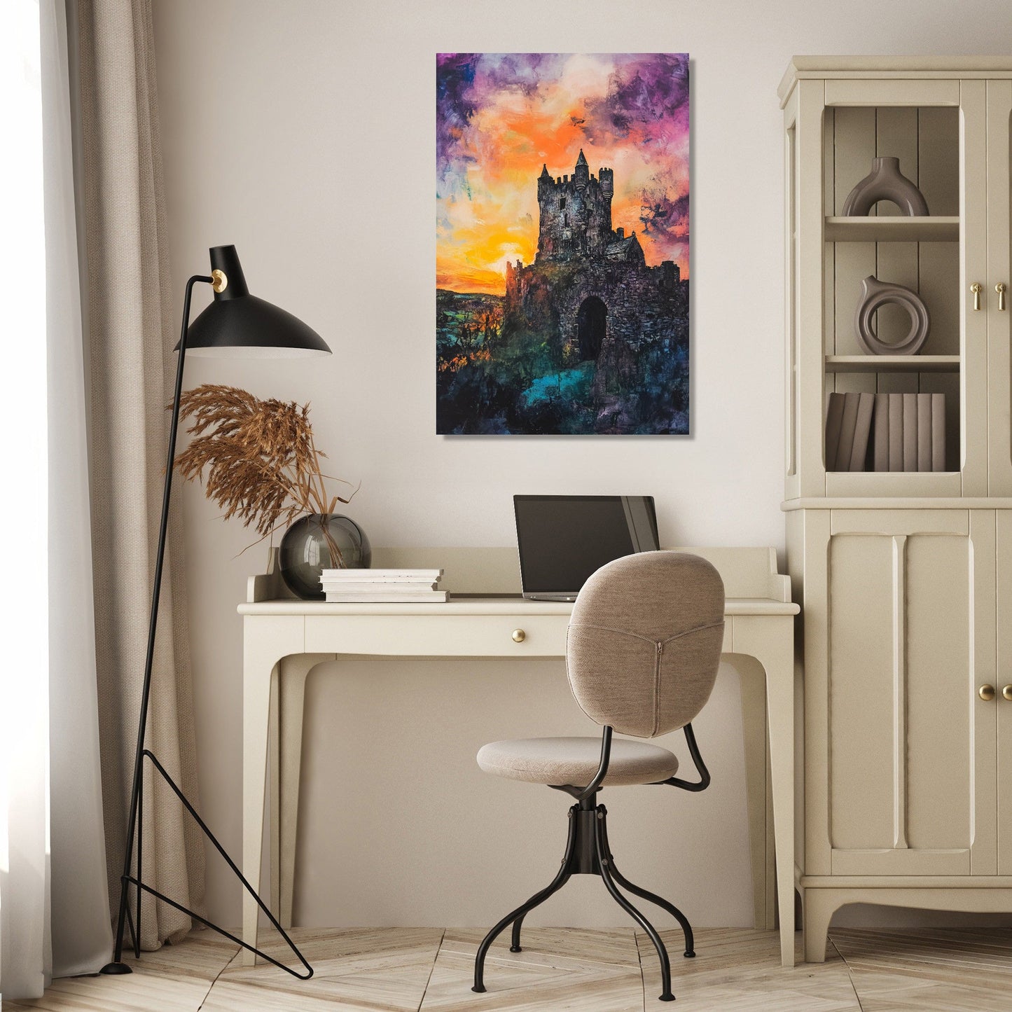 Blarney Castle Sunset Canvas