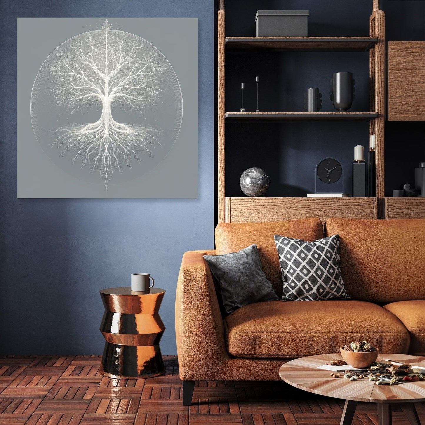 Spectral Roots Canvas