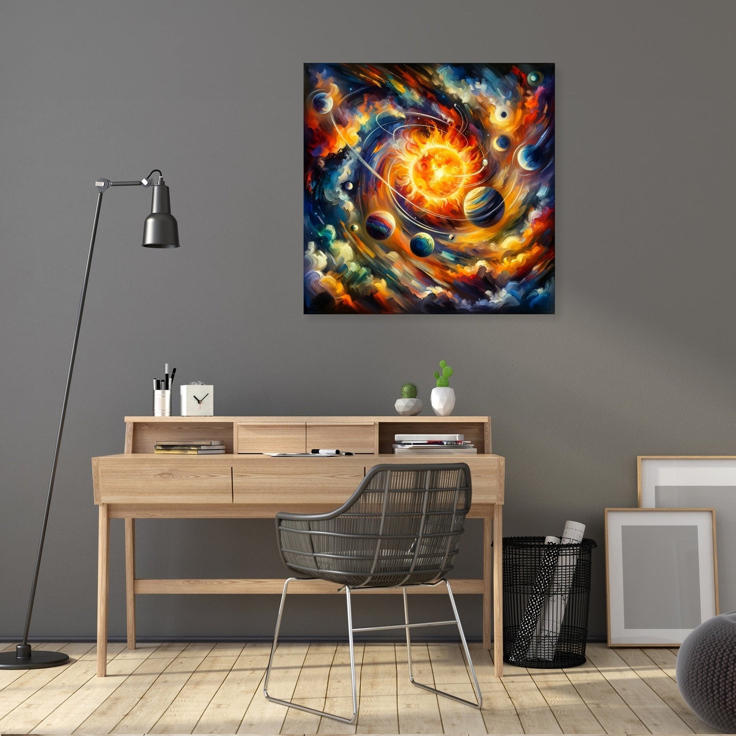 Emotive Cosmos Canvas